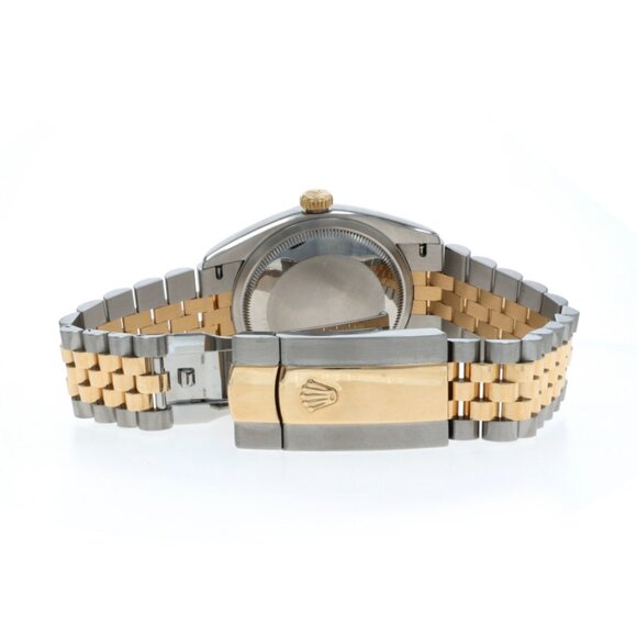 Rolex Datejust Men's Watch - Stainless Steel Yellow Gold 18k Automatic 126233 - Picture 4 of 6